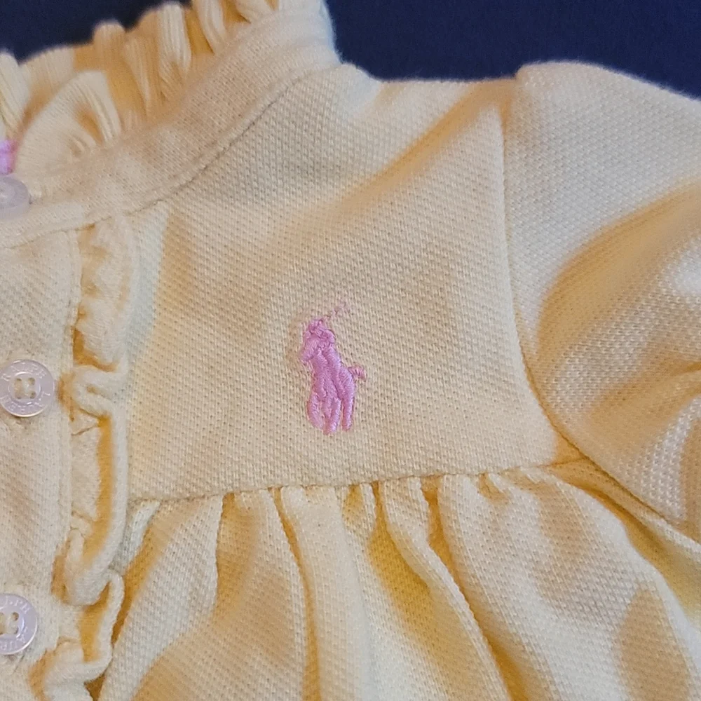 Ralph Lauren onesie,  size 6M - Picture 3 of 3